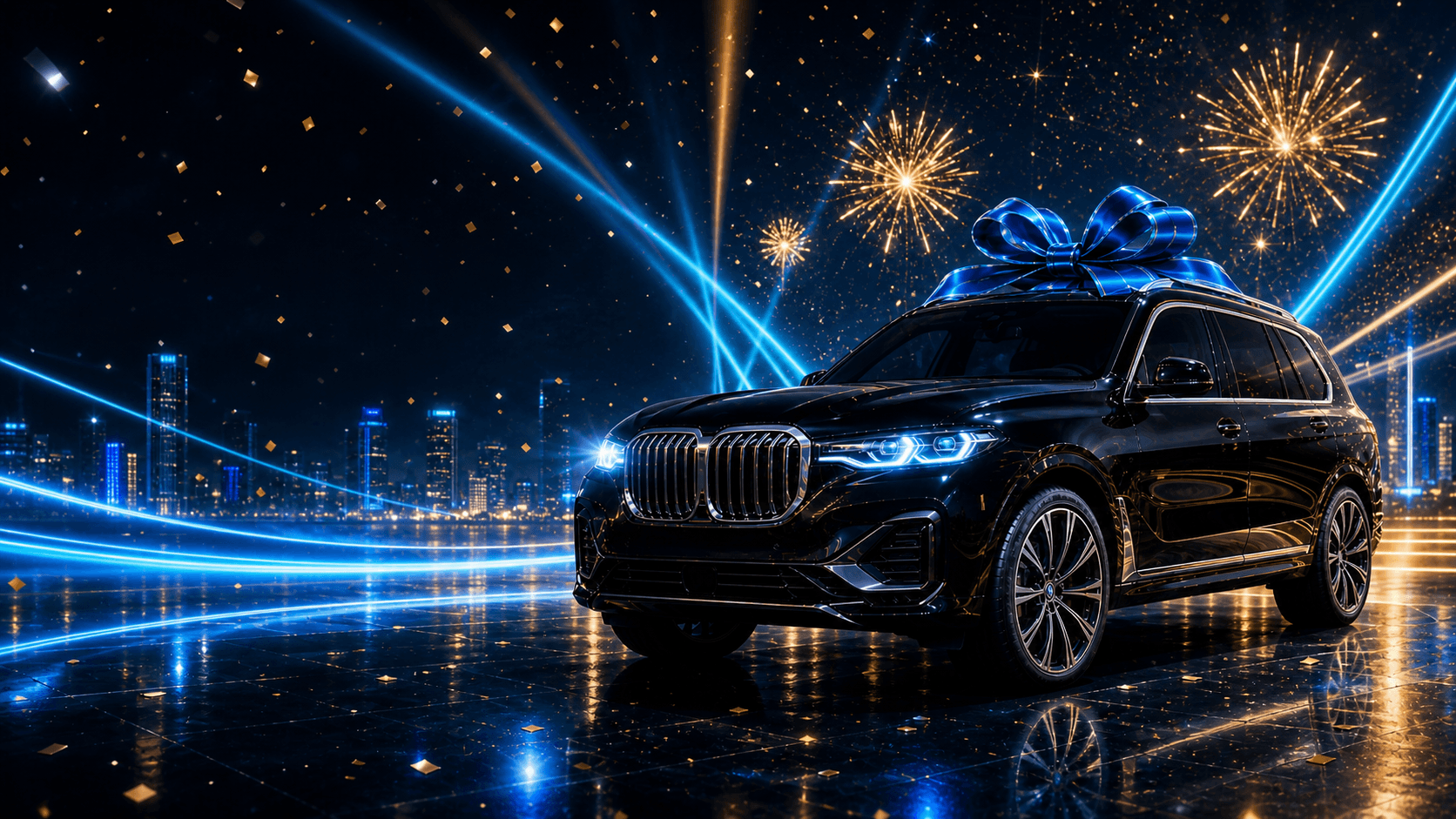 BMW X-7 Mega Promotion giveaway prize